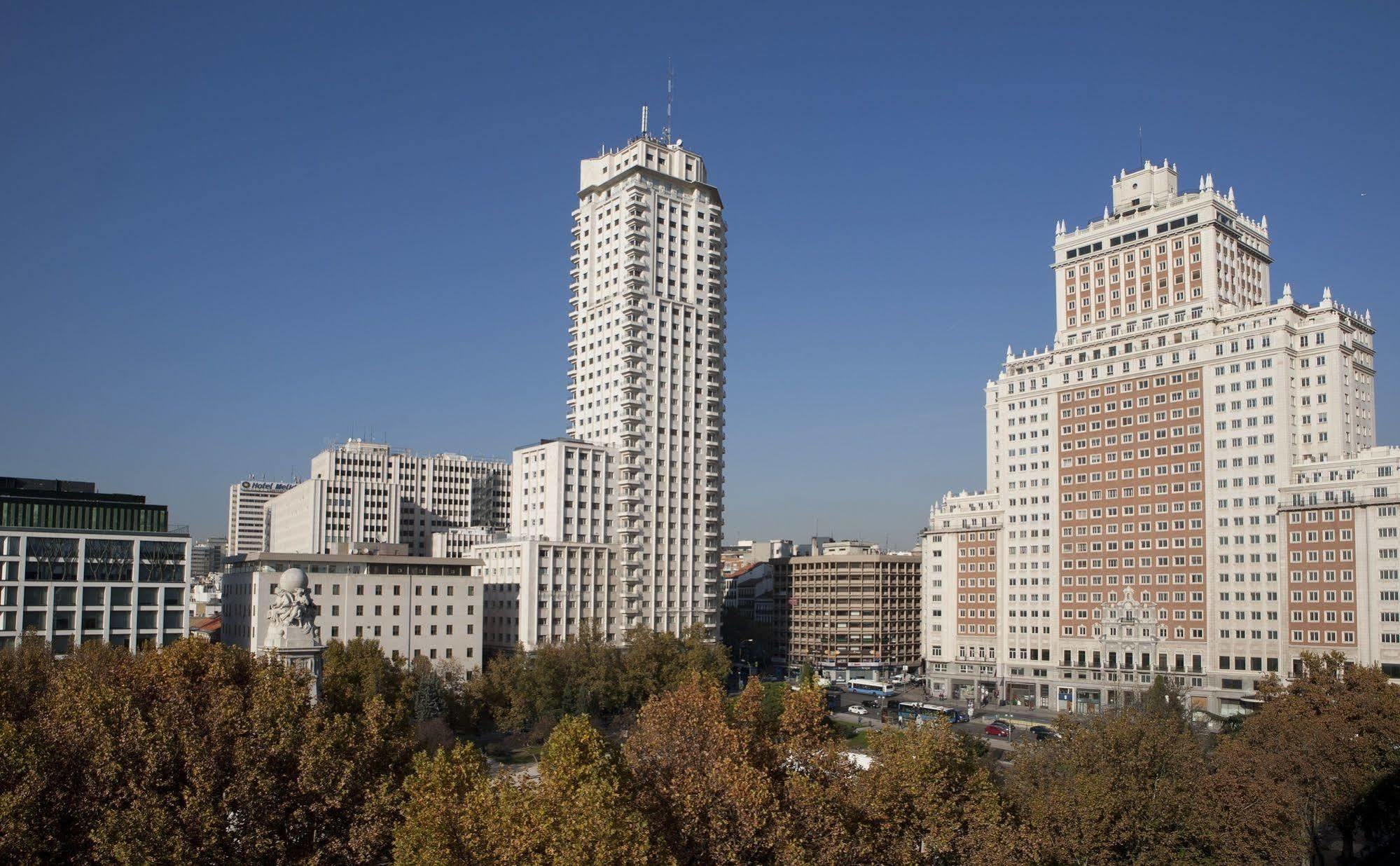 Espahotel Plaza De Espana Madrid Exteriér fotografie